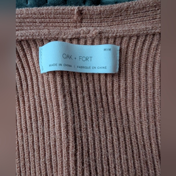 Oak and fort Pink cardigan - Picture 3 of 6